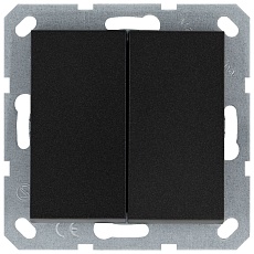 Выключатель двухклавишный Jasmart G3022B