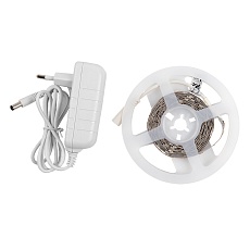 Лента светодиодная General GLS-5050-30-7.2-12-IP20-PRO-6-3-KIT готовый комплект 3м с адаптером