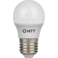 Лампа HiTT-PL-G45-9-230-E27-3000