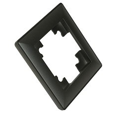 Рамка 1-постовая Stekker Катрин графит PFR00-7001-06 39807 5