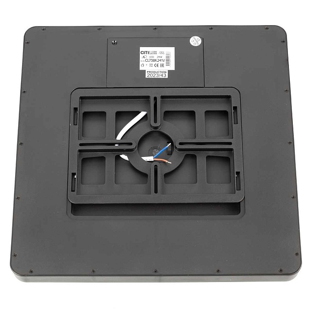 Накладной светодиодный светильник Citilux Бейсик Черный CL738K241V изображение 16 Накладной светодиодный светильник Citilux Бейсик Черный CL738K241V Фото № 16