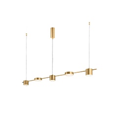 Подвесной светодиодный светильник Crystal Lux Tristan SP5 L1200 Gold 4