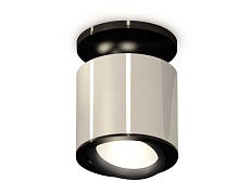 Комплект накладного светильника Ambrella light Techno Spot XS7405020 PSL/PBK серебро полированное/черный полированный (N7926, C7405, N7002)