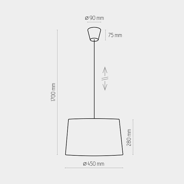 Подвесной светильник TK Lighting 1883 Maja White Фото № 3