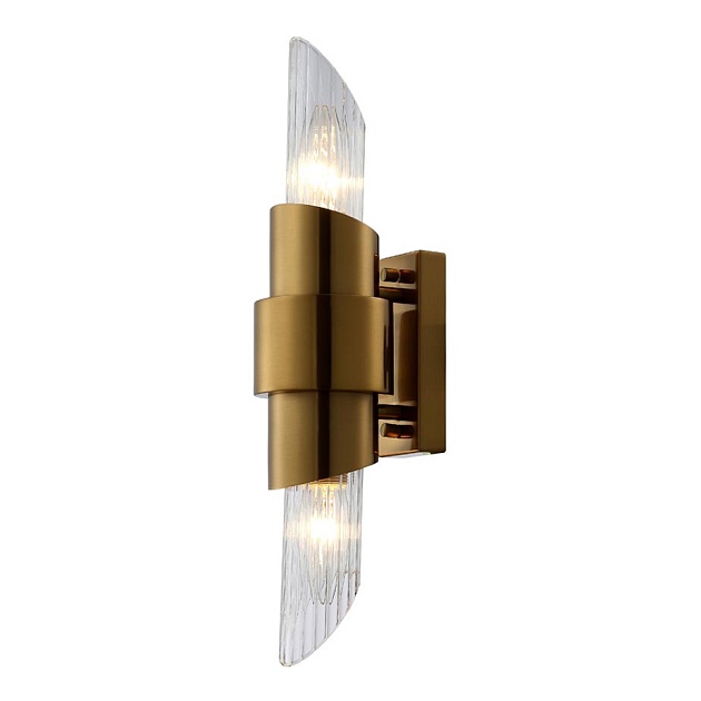 Бра Crystal Lux Justo AP2 Brass фото 
