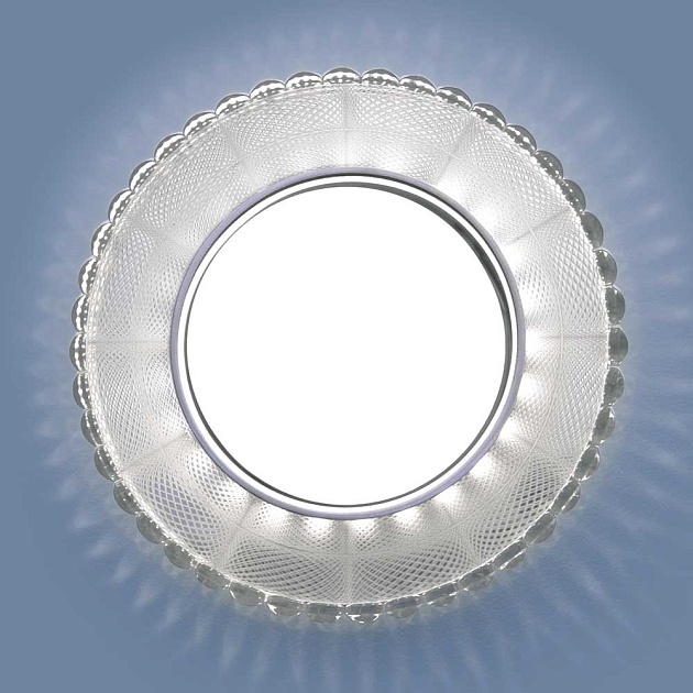 Встраиваемый светильник Elektrostandard 3035 GX53 SL/WH зеркальный/белый a047764 фото 3