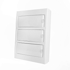 Бокс настенный STEKKER EBX50-3/36-40 36 модулей, белый, пластик, серия Standart 1