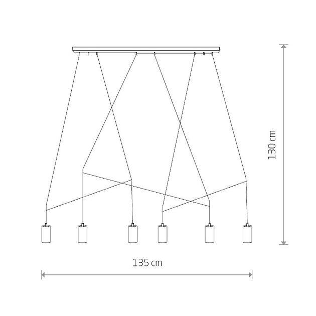 Подвесная люстра Nowodvorski Imbria 7955 изображение 2 Подвесная люстра Nowodvorski Imbria 7955 Фото № 2