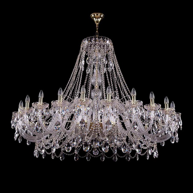 Подвесная люстра Bohemia Ivele 1411/24/530 G изображение 1 Подвесная люстра Bohemia Ivele 1411/24/530 G Фото № 1