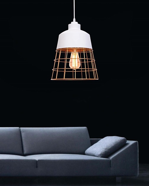 Подвесной светильник Lumina Deco Bagsy LDP 7933 WT Фото № 5