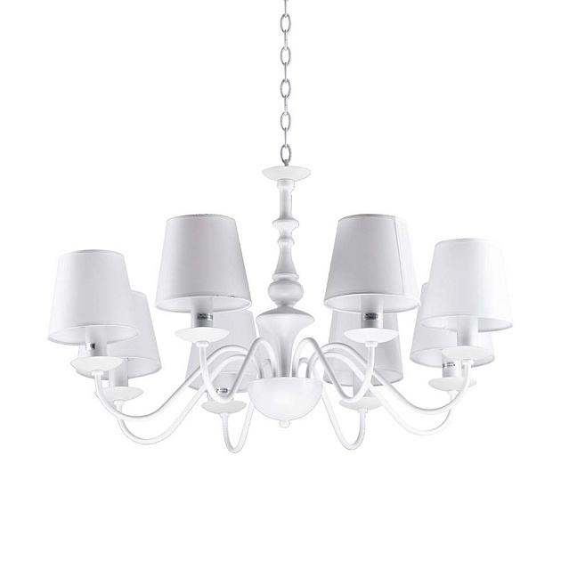 Подвесная люстра ЭкономСвет 25076/8WT WT Фото № 1