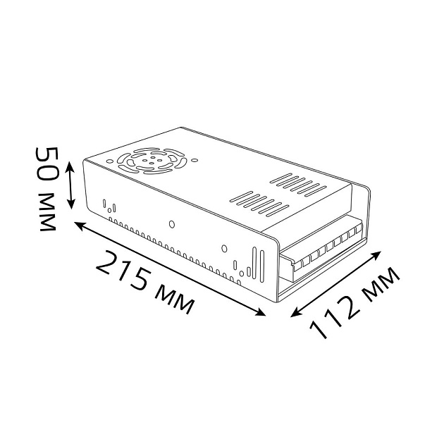 Блок питания Gauss 360W 24V IP20 202002400 изображение 4 Блок питания Gauss 360W 24V IP20 202002400 Фото № 4