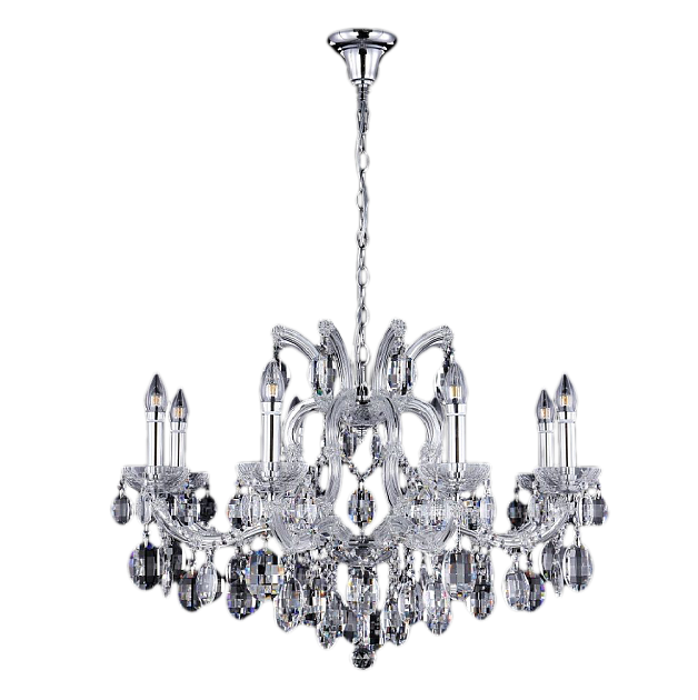 Подвесная люстра Crystal Lux Hollywood SP8 Chrome Фото № 2