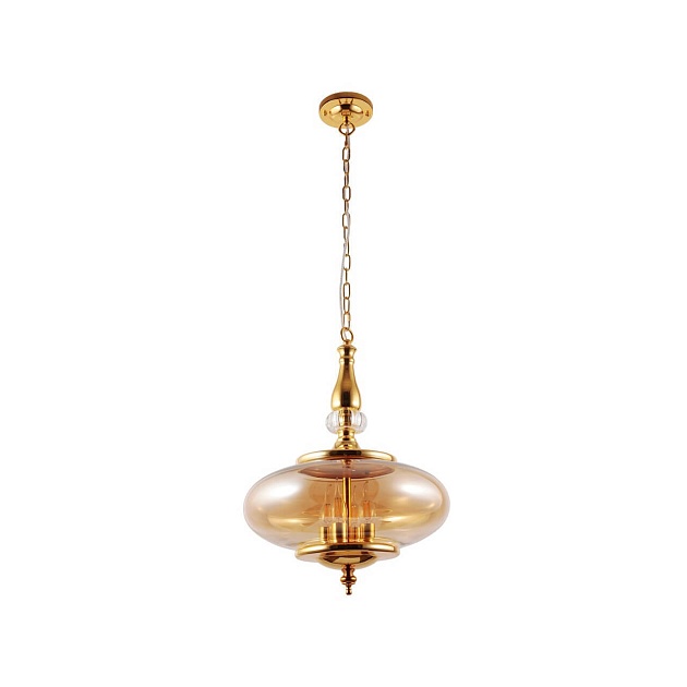 Подвесной светильник Crystal Lux Miel SP4 Gold изображение 1 Подвесной светильник Crystal Lux Miel SP4 Gold Фото № 1