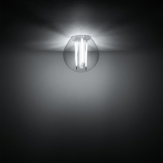 Лампа светодиодная филаментная Gauss E14 11W 4100К прозрачная 105801211 фото 8
