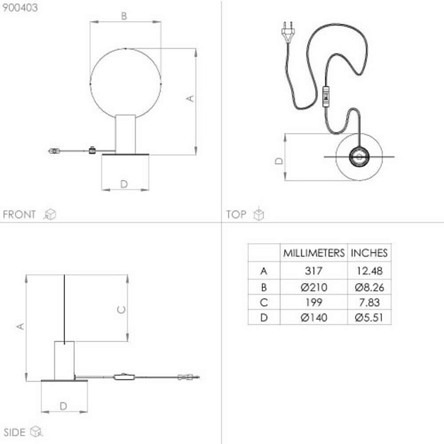 Настольная лампа Eglo SARONA 900403 изображение 2 Настольная лампа Eglo SARONA 900403 Фото № 2