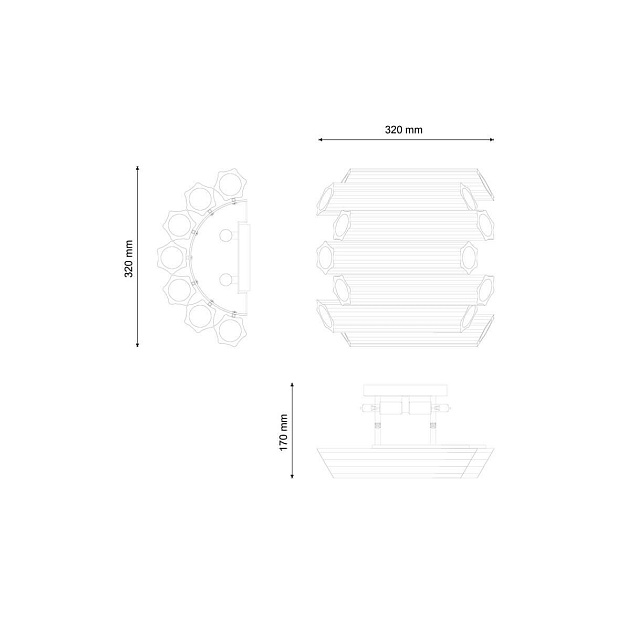 Настенный светильник Lucia Tucci Rumba W1072.4 Chrome фото 3