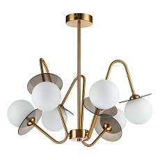 Потолочная люстра Indigo Jazz 11020/6R Brass V000165 1