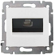Розетка компьютерная RJ45 Legrand Valena ISDN белая 774441