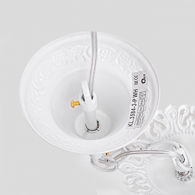 Подвесная люстра IMEX KL.3584-3-P WH Фото № 3