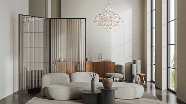 Подвесная светодиодная люстра Freya Amela FR6138PL-L44BS Фото № 8