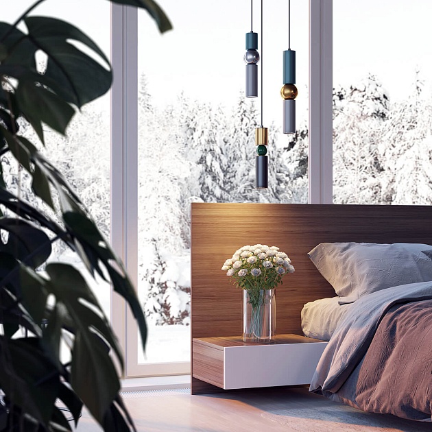 Подвесной светодиодный светильник Odeon Light L-vision Sakra 4072/5L Фото № 5