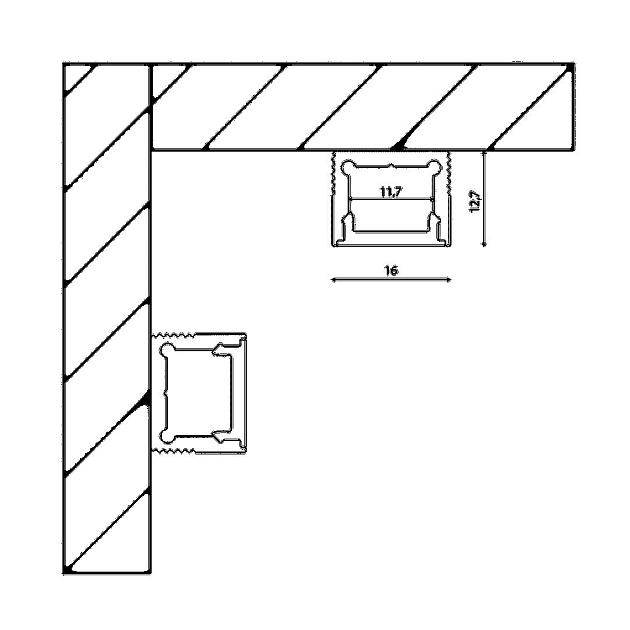 Профиль DesignLed LS.1613-W 003120 Фото № 2