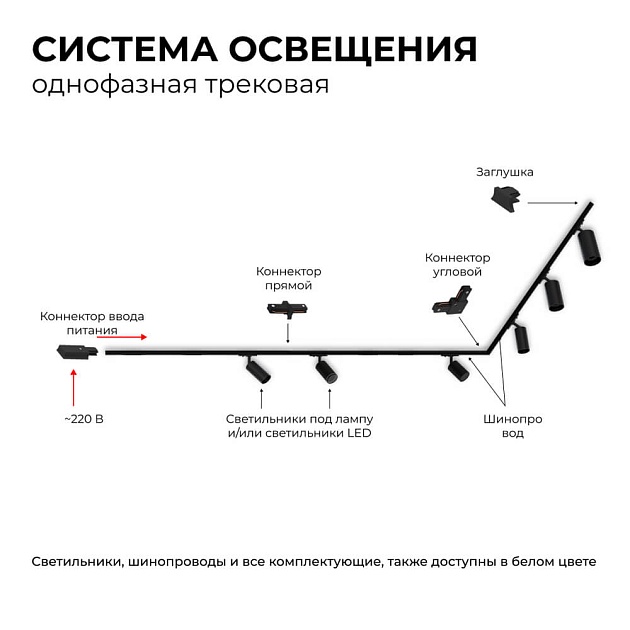 Трековый светильник Apeyron 16-78 изображение 2 Трековый светильник Apeyron 16-78 Фото № 2