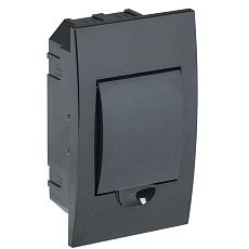 KREPTA 3 Корпус пластиковый ЩРВ-П-4 IP41 черный IEK MKP12-V-04-41-K02