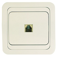 Розетка тf евро Makel Mimoza 25014