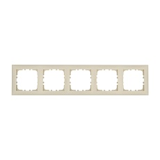 Рамка LK Studio 5-постовая (бежевый) LK60 864501-1
