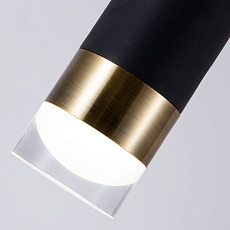 Подвесной светодиодный светильник Arte Lamp Kraz A2307SP-1BK 1