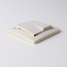 Выключатель двухклавишный проходной Werkel слоновая кость W1122003 4690389155628 2