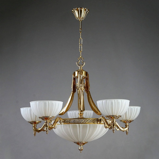 Подвесная люстра Ambiente Navarra 02228/5 WP изображение 1 Подвесная люстра Ambiente Navarra 02228/5 WP Фото № 1