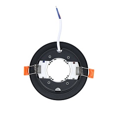 Встраиваемый светильник General Аурум круглый черный GCL-GX53-H38 662706 1