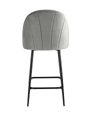 Полубарный стул Stool Group Логан велюр серый AV 413-B26-08(PP) 2