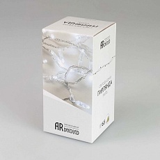 Уличная светодиодная гирлянда Ardecoled нить 230V теплый белый ARD-String-Classic-1000-Clear-100Led-Pulse Warm 031637 1