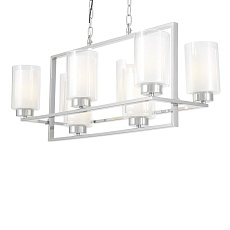 Подвесная люстра Lumina Deco Lino LDP 1239-8 CHR 3