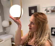 Подвесной светильник Italline Bolla SP 6239 brass 1