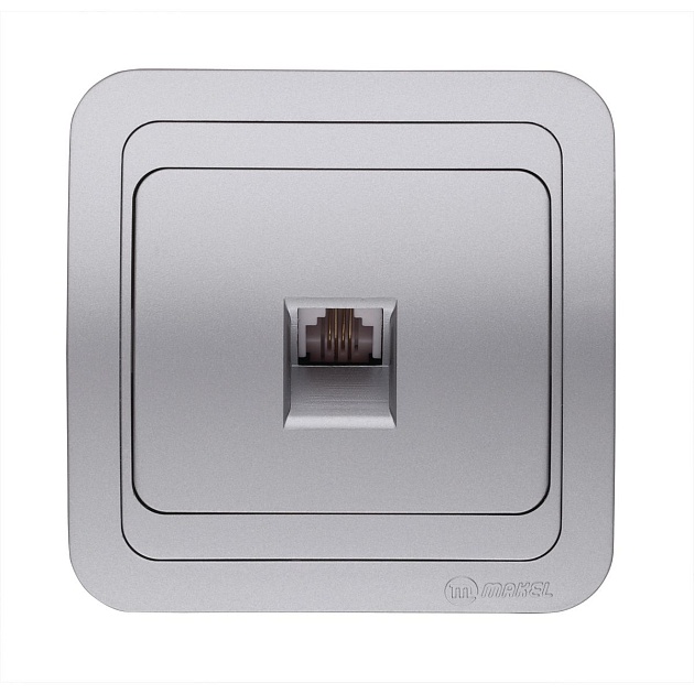 Розетка тf евро Makel Mimoza 26614 изображение 1 Розетка тf евро Makel Mimoza 26614 Фото № 1