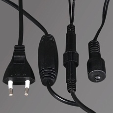 Cветодиодная гирлянда Sneha бахрома 230V синий/белый мерцающий A-056AR BL/WT FLASH 1