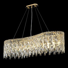 Подвесная люстра Crystal Lux ABRIL SP12 L1200 GOLD