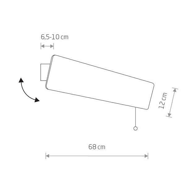 Настенный светильник Nowodvorski Oslo Led 60 7517 Фото № 2