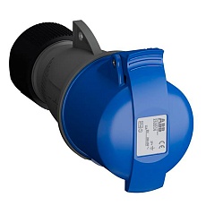 Розетка кабельная Easy&Safe 232EC6,32А,2P+E,IP44,6ч 2CMA102031R1000