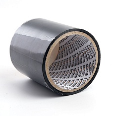 Лента клейкая сверхсильная Stekker 0,7*100 мм, 1,5 м. черная INTP9-0715-10 39918 2