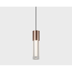 Подвесной светодиодный светильник Italline IT014-0204 rose gold 1