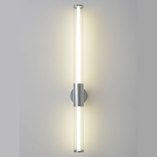Настенный светодиодный светильник Crystal Lux Lineup AP18W Led Chrome Фото № 1
