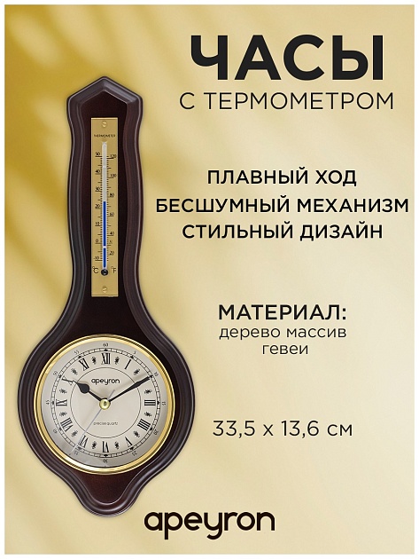 Настенный барометр Apeyron WD2207-983-1 фото 4