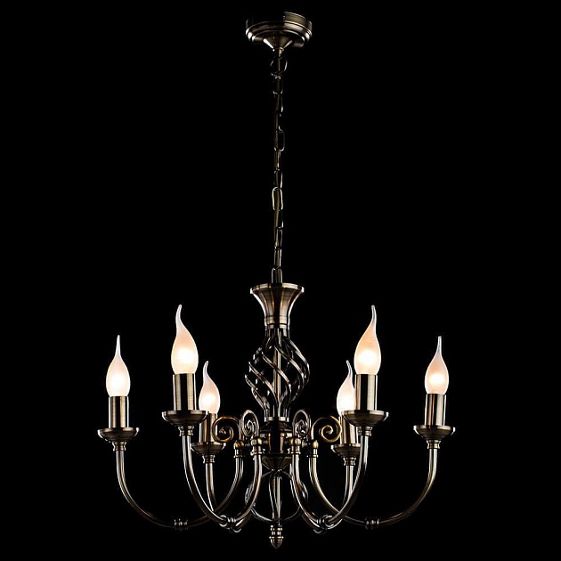Подвесная люстра Arte Lamp Zanzibar A8392LM-6AB Фото № 3