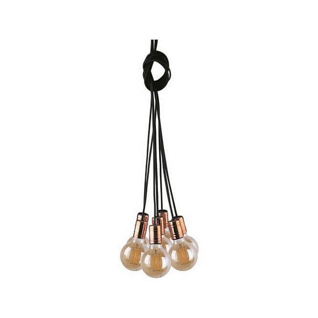 Подвесная люстра Nowodvorski Cable Black/Copper 9746 Фото № 1